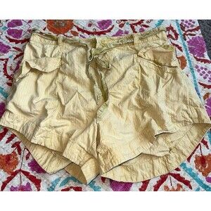 Free people yellow shorts